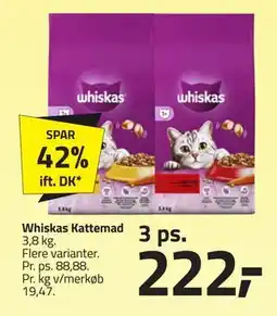 Fleggaard Whiskas Kattemad tilbud
