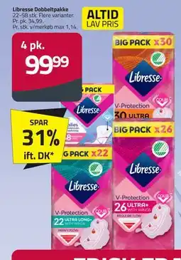 Fleggaard Libresse Dobbeltpakke tilbud