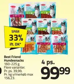 Fleggaard Best Friend Hundesnacks tilbud