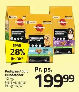 Fleggaard Pedigree Adult Hundefoder tilbud