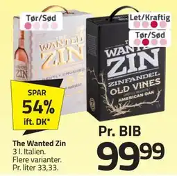 Fleggaard The Wanted Zin tilbud