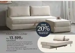 SENG ASKØ SOVESOFA tilbud