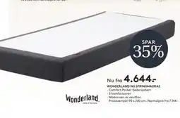 SENG WONDERLAND W6 SPRINGMADRAS tilbud