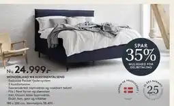 SENG WONDERLAND W8 KONTINENTALSENG tilbud