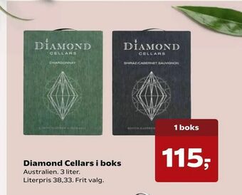 SuperBrugsen Diamond Cellars i boks tilbud