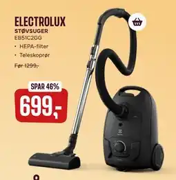 Skousen ELECTROLUX STØVSUGER EB51C2GG tilbud