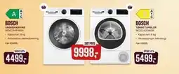 Skousen BOSCH VASKEMASKINE WGG244FWSN + BOSCH TØRRETUMBLER WQG2420WSN tilbud