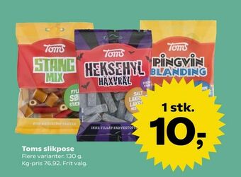 SuperBrugsen Toms slikpose tilbud
