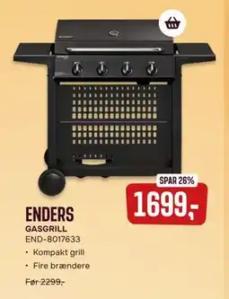 Skousen ENDERS GASGRILL END-8017633 tilbud
