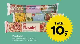Fersk dej