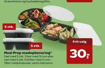Meal Prep madopbevaring