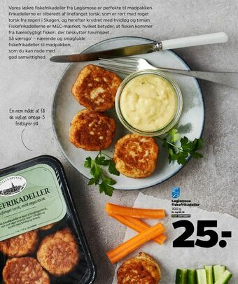 Netto Løgismose fiskefrikadeller tilbud