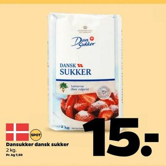 Netto Dansukker dansk sukker tilbud