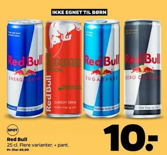Netto Red Bull tilbud