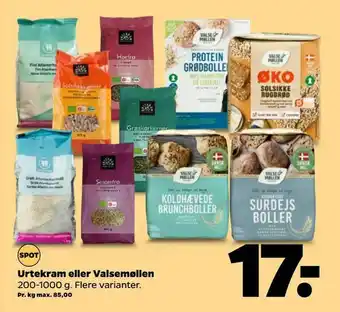 Netto Urtekram eller Valsemøllen tilbud