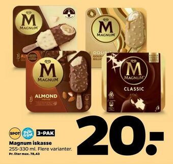 Netto Magnum iskasse tilbud