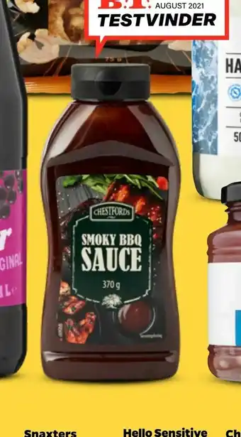 Netto Chestfords røget bbq sauce tilbud