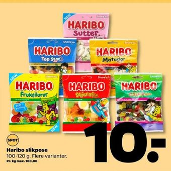 Netto Haribo slikpose tilbud