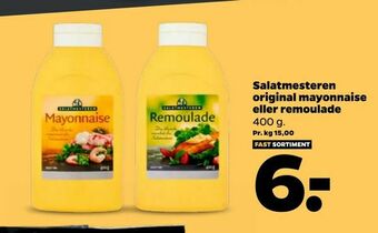 Netto Salatmesteren original mayonnaise eller remoulade tilbud