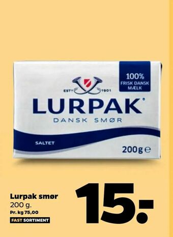 Netto Lurpak smør tilbud