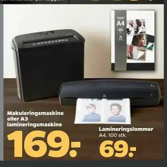 Makuleringsmaskine eller A3 lamineringsmaskine
