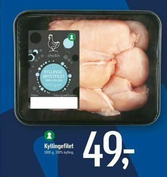 Føtex Kyllingefilet tilbud