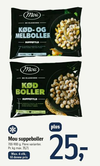 Føtex Mou suppeboller tilbud