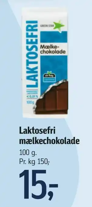 Laktosefri mælkechokolade