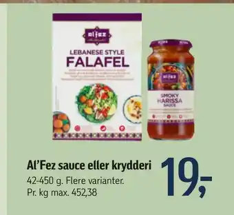 Al'Fez sauce eller krydderi