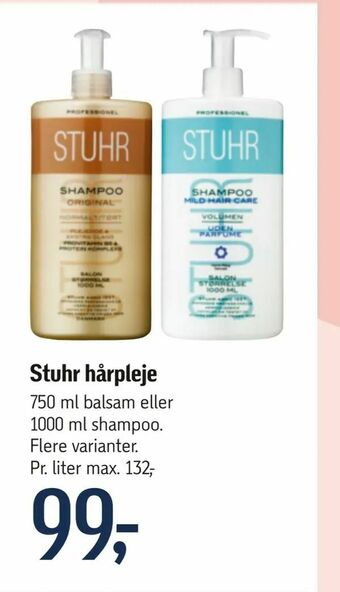 Føtex Stuhr hårpleje tilbud