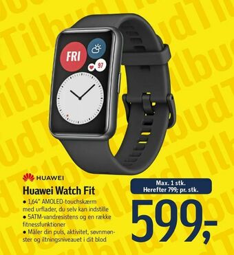 Føtex Huawei Watch Fit tilbud