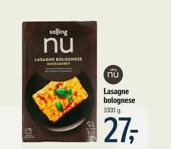 Føtex Lasagne bolognese tilbud