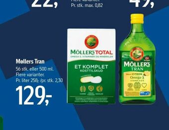 Føtex Møllers Tran tilbud