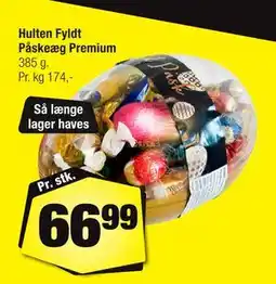 Calle Hulten Fyldt Påskeæg Premium tilbud