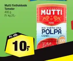 Calle Mutti Finthakkede Tomater tilbud
