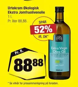 Calle Urtekram Økologisk Ekstra Jomfruolivenolie tilbud