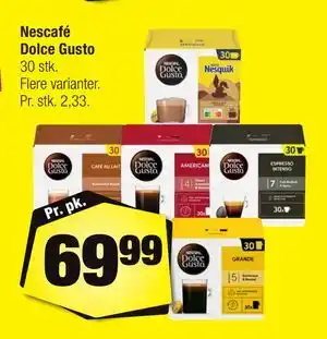 Calle Nescafé Dolce Gusto tilbud