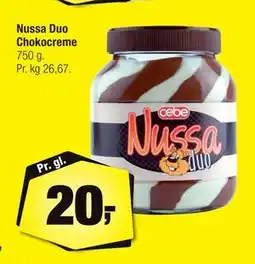 Calle Nussa Duo Chokocreme tilbud