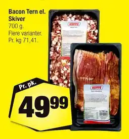 Calle Bacon Tern el. Skiver tilbud