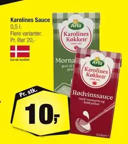 Calle Karolines Sauce tilbud