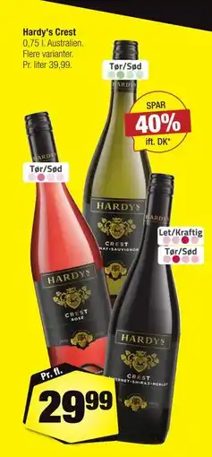 Calle Hardy's Crest tilbud
