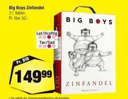 Calle Big Boys Zinfandel tilbud