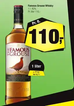 Calle Famous Grouse Whisky tilbud