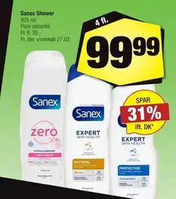 Calle Sanex Shower tilbud