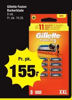 Calle Gillette Fusion Barberblade tilbud