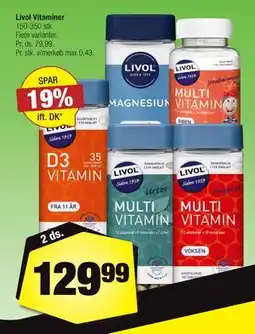 Calle Livol Vitaminer tilbud