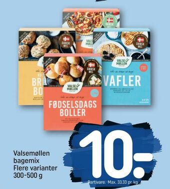 REMA 1000 Valsemøllen bagemix tilbud