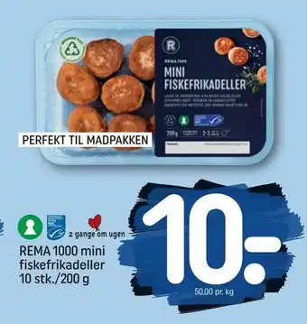 REMA 1000 REMA 1000 mini fiskefrikadeller tilbud