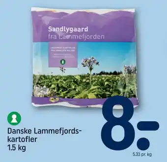 REMA 1000 Danske Lammefjords kartofler tilbud