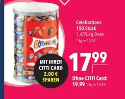 Citti Celebrations 150 Stück tilbud